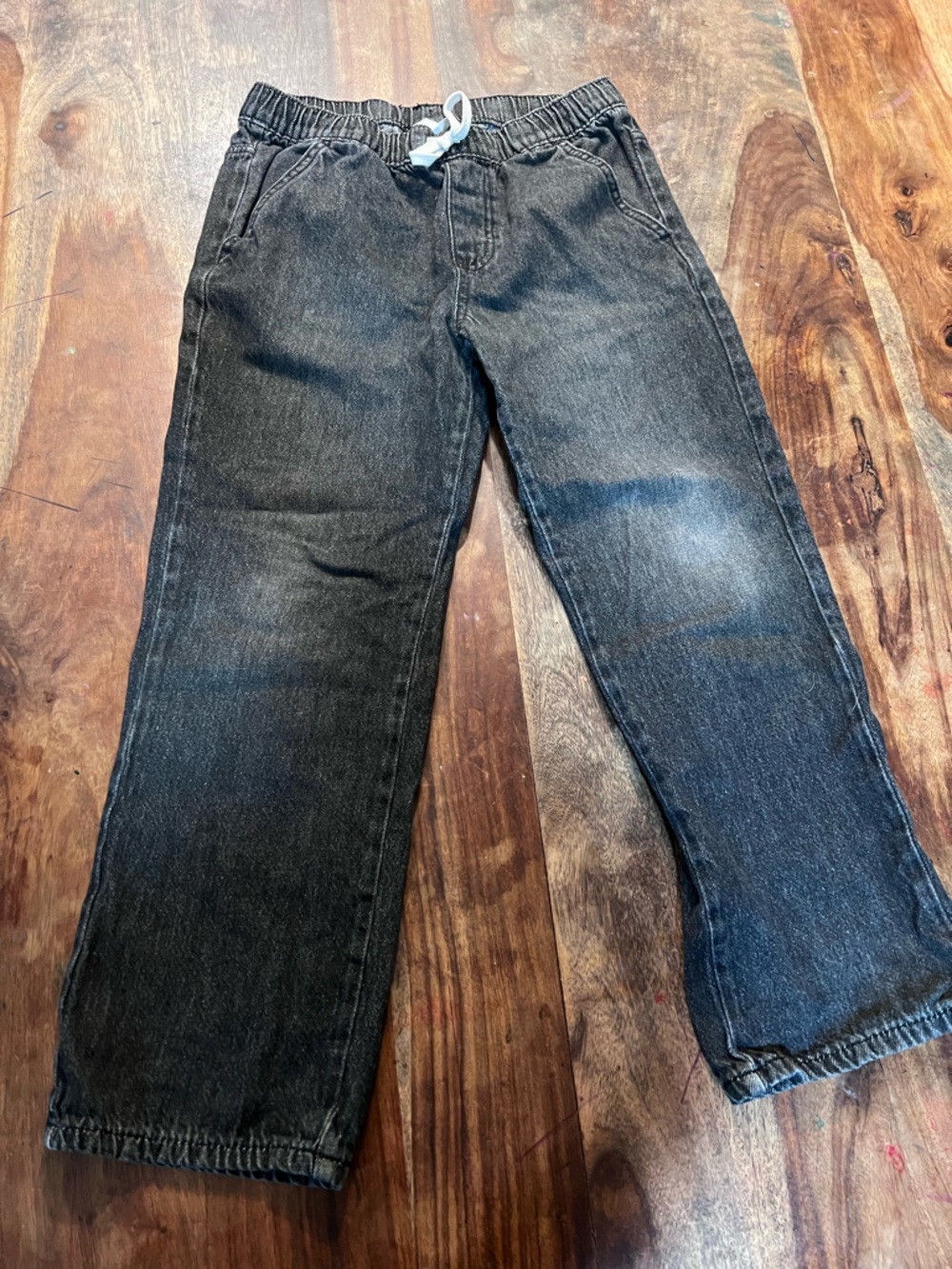 Cat & Jack Men's Slim Straight Jeans in Black Wash